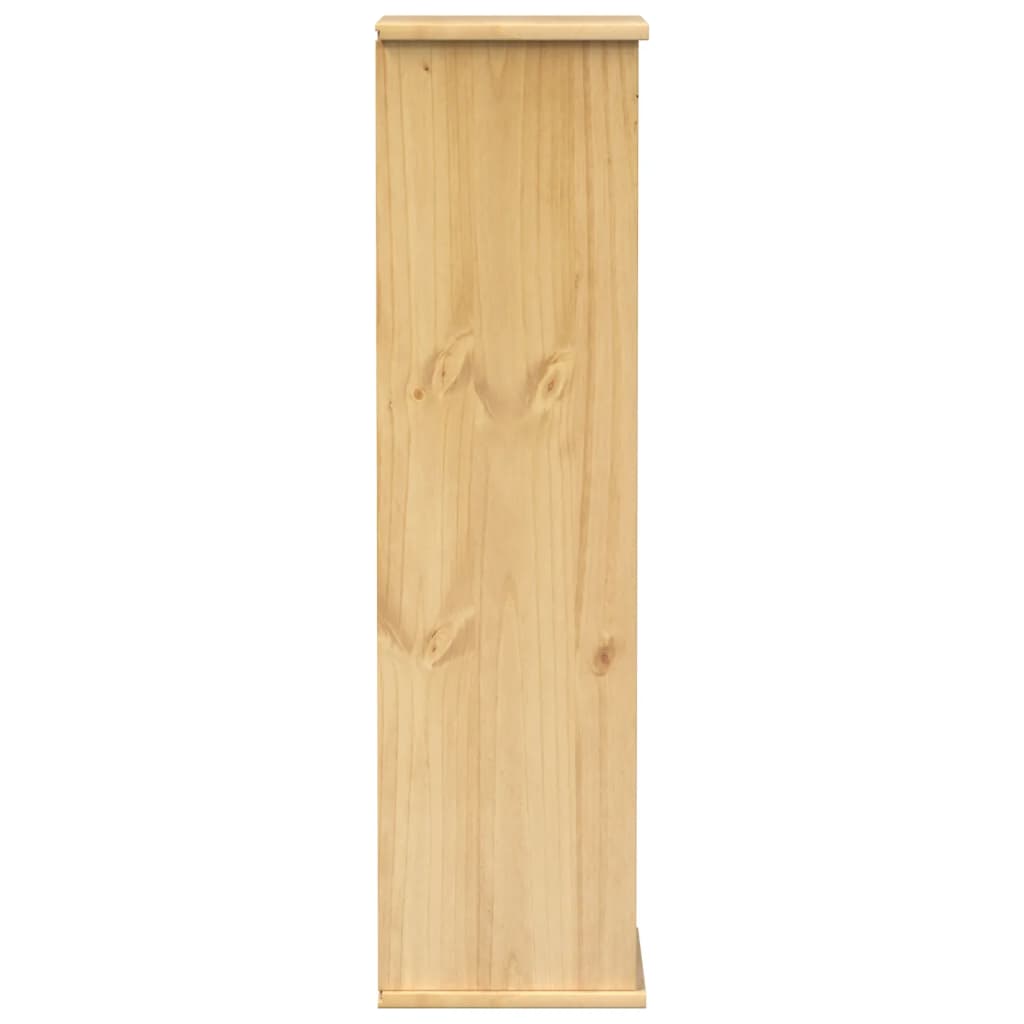 vidaXL CD-Schrank Corona 40x30x110 cm Massivholz Kiefer