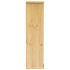 vidaXL CD-Schrank Corona 40x30x110 cm Massivholz Kiefer