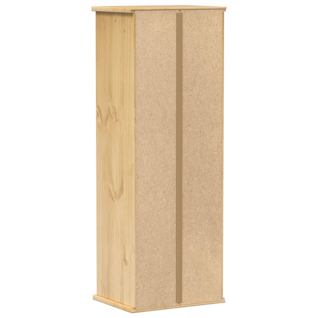 vidaXL CD-Schrank Corona 40x30x110 cm Massivholz Kiefer