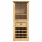 vidaXL Weinregal Corona 56x35x134,5 cm Massivholz Kiefer