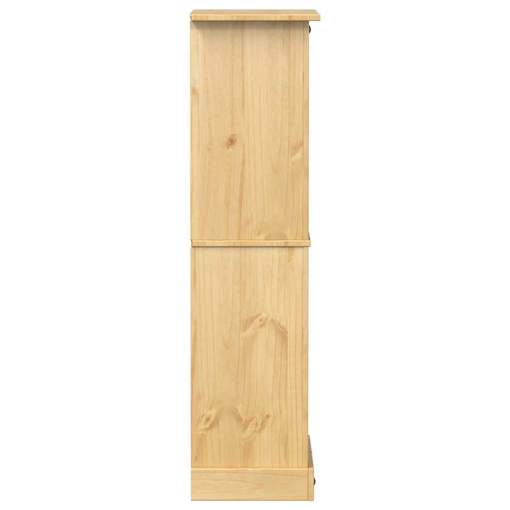 vidaXL Weinregal Corona 56x35x134,5 cm Massivholz Kiefer