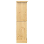 vidaXL Weinregal Corona 56x35x134,5 cm Massivholz Kiefer