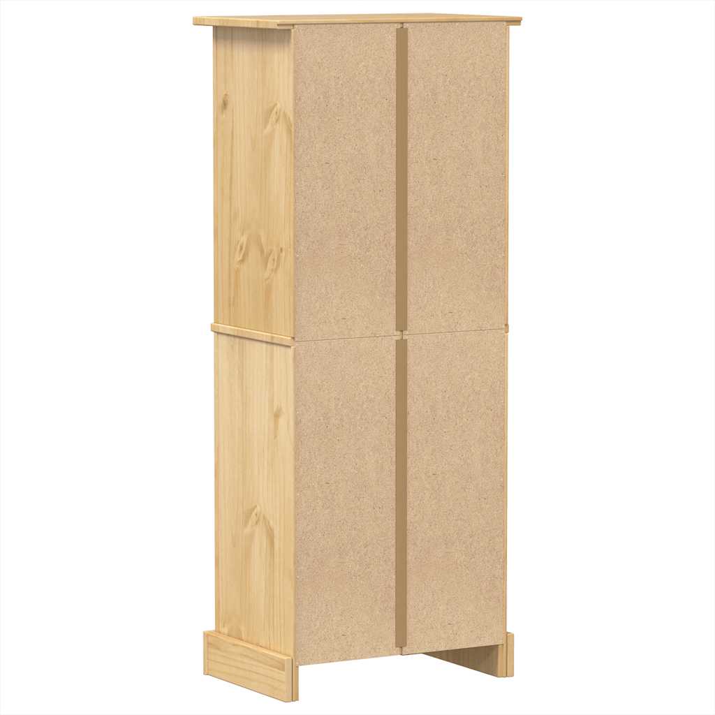 vidaXL Weinregal Corona 56x35x134,5 cm Massivholz Kiefer