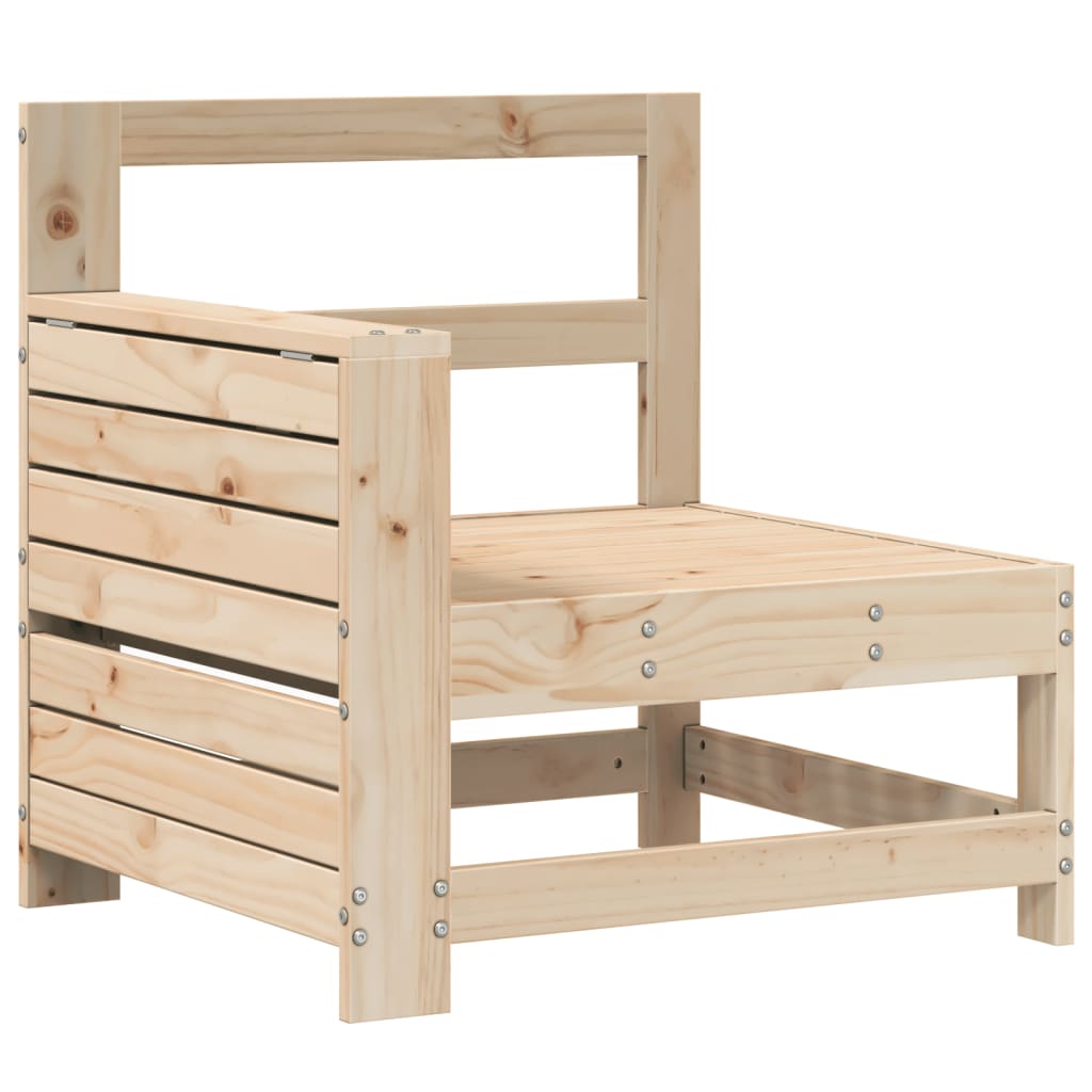 vidaXL 5-tlg. Garten-Sofagarnitur Massivholz Kiefer