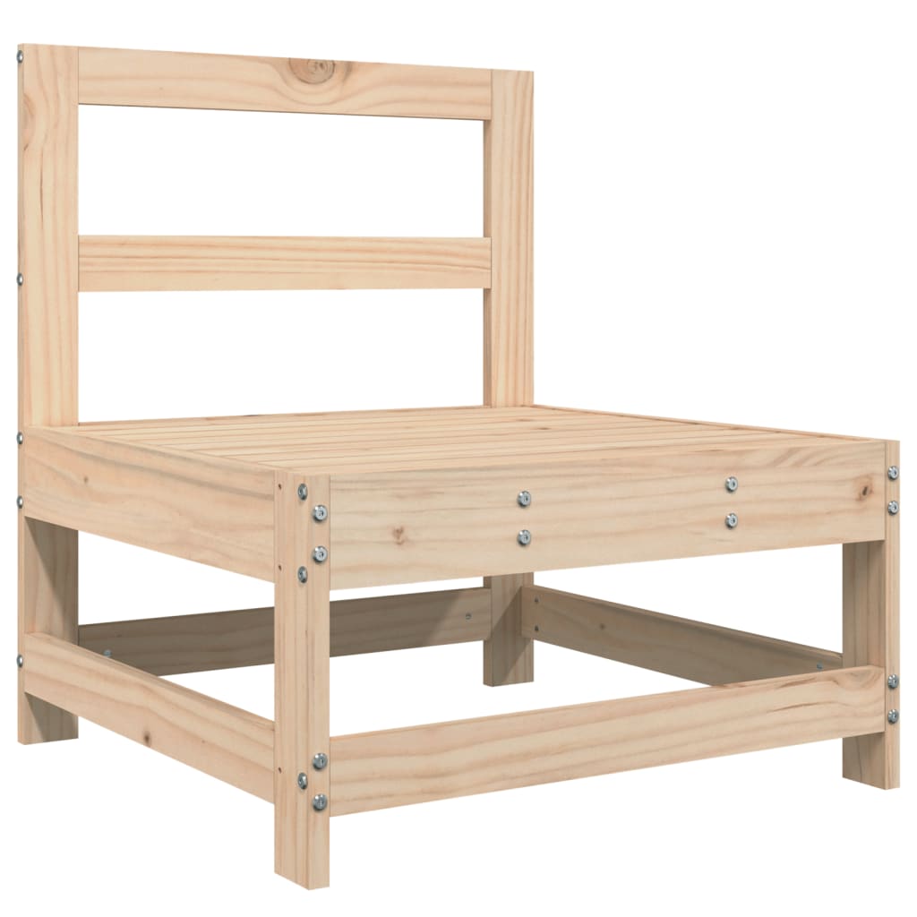 vidaXL 5-tlg. Garten-Sofagarnitur Massivholz Kiefer
