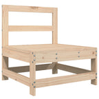 vidaXL 5-tlg. Garten-Sofagarnitur Massivholz Kiefer