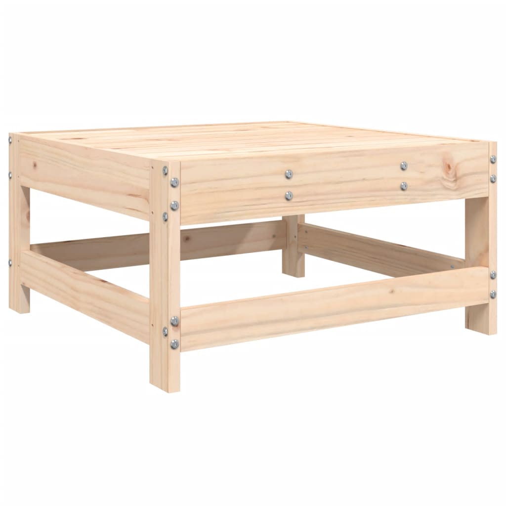 vidaXL 10-tlg. Garten-Sofagarnitur Massivholz Kiefer