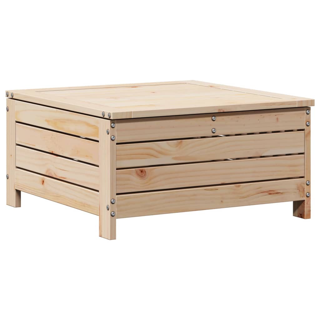 vidaXL 3-tlg. Garten-Sofagarnitur Massivholz Kiefer
