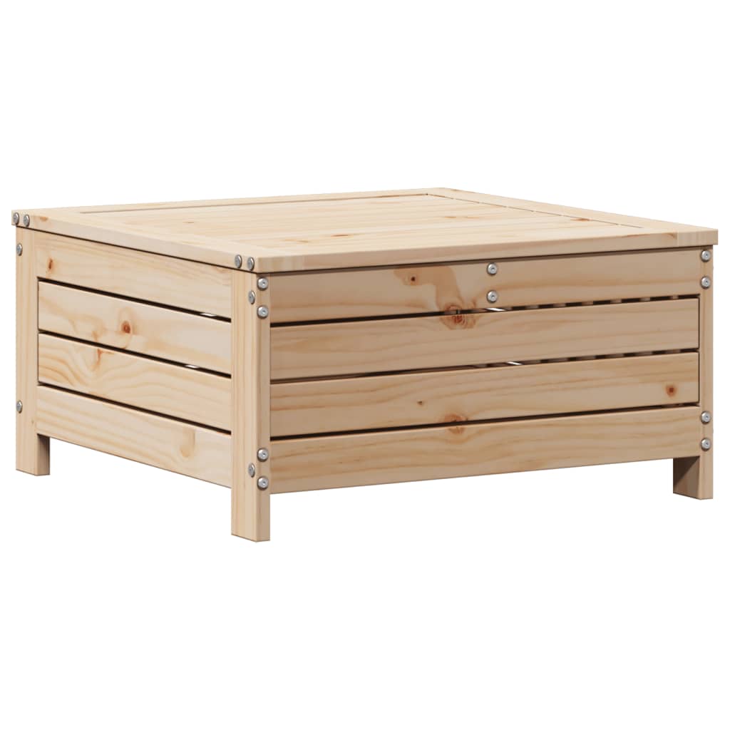vidaXL 7-tlg. Garten-Lounge-Set mit Kissen Massivholz Kiefer