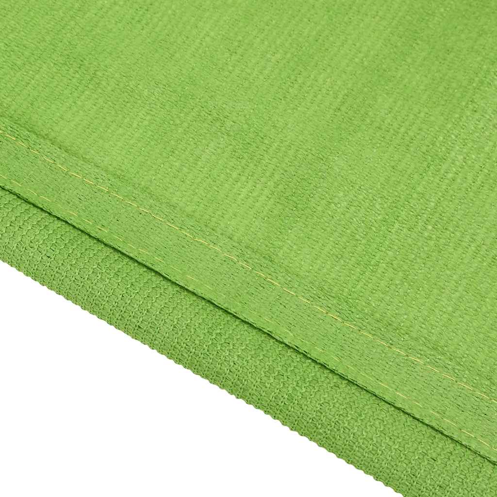 vidaXL Zeltteppich Hellgrün 200x200 cm HDPE