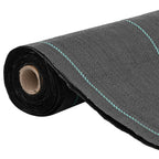 vidaXL Unkrautmembran Schwarz 0,5x50 m PP