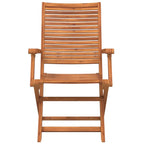 vidaXL Gartenstühle 4 Stk. Klappbar 57x66x95 cm Massivholz Akazie
