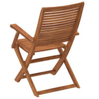 vidaXL Gartenstühle 4 Stk. Klappbar 57x66x95 cm Massivholz Akazie