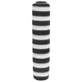 vidaXL Zaunblende Anthrazit und Weiß 1x10 m HDPE 75 g/m²