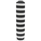 vidaXL Zaunblende Anthrazit und Weiß 1x10 m HDPE 75 g/m²