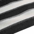 vidaXL Zaunblende Anthrazit und Weiß 1x10 m HDPE 75 g/m²