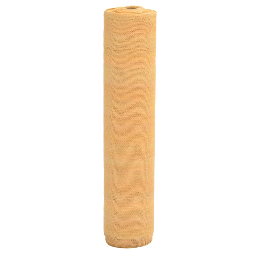vidaXL Zaunblende Sandfarbe 1x25 m HDPE 75 g/m²