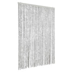 vidaXL Fliegenvorhang Grau 118x220 cm Chenille