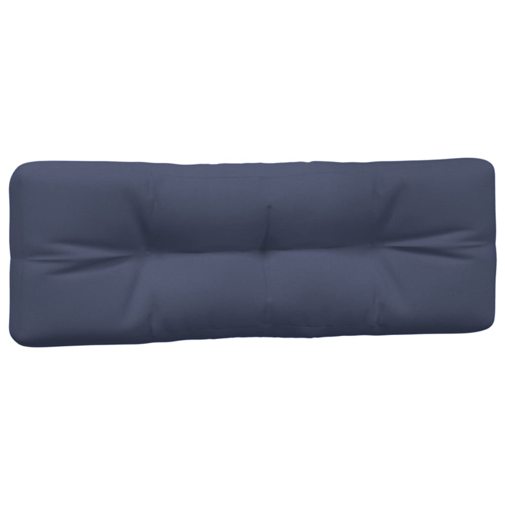 vidaXL Palettenkissen 5 Stk. Marineblau Stoff