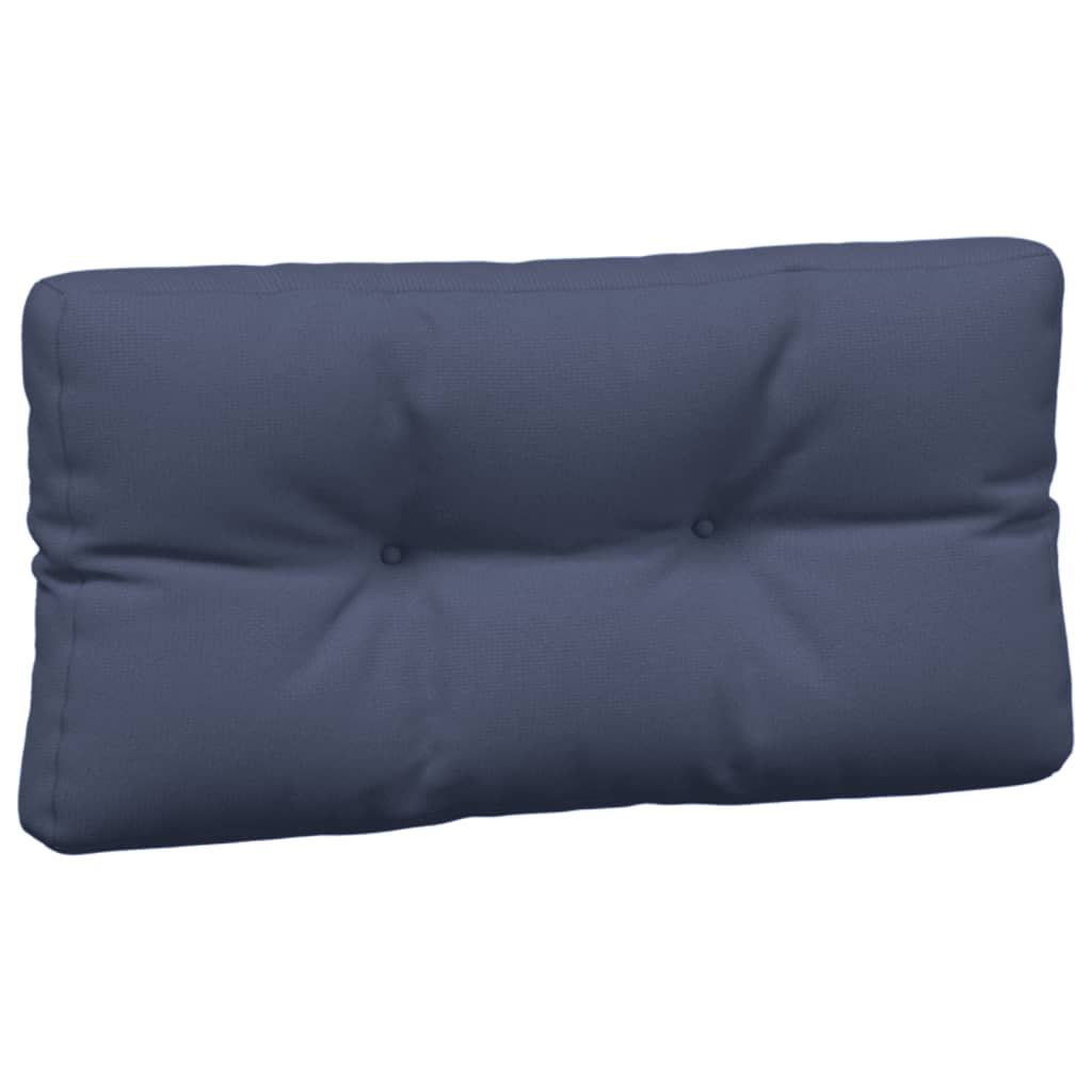 vidaXL Palettenkissen 5 Stk. Marineblau Stoff