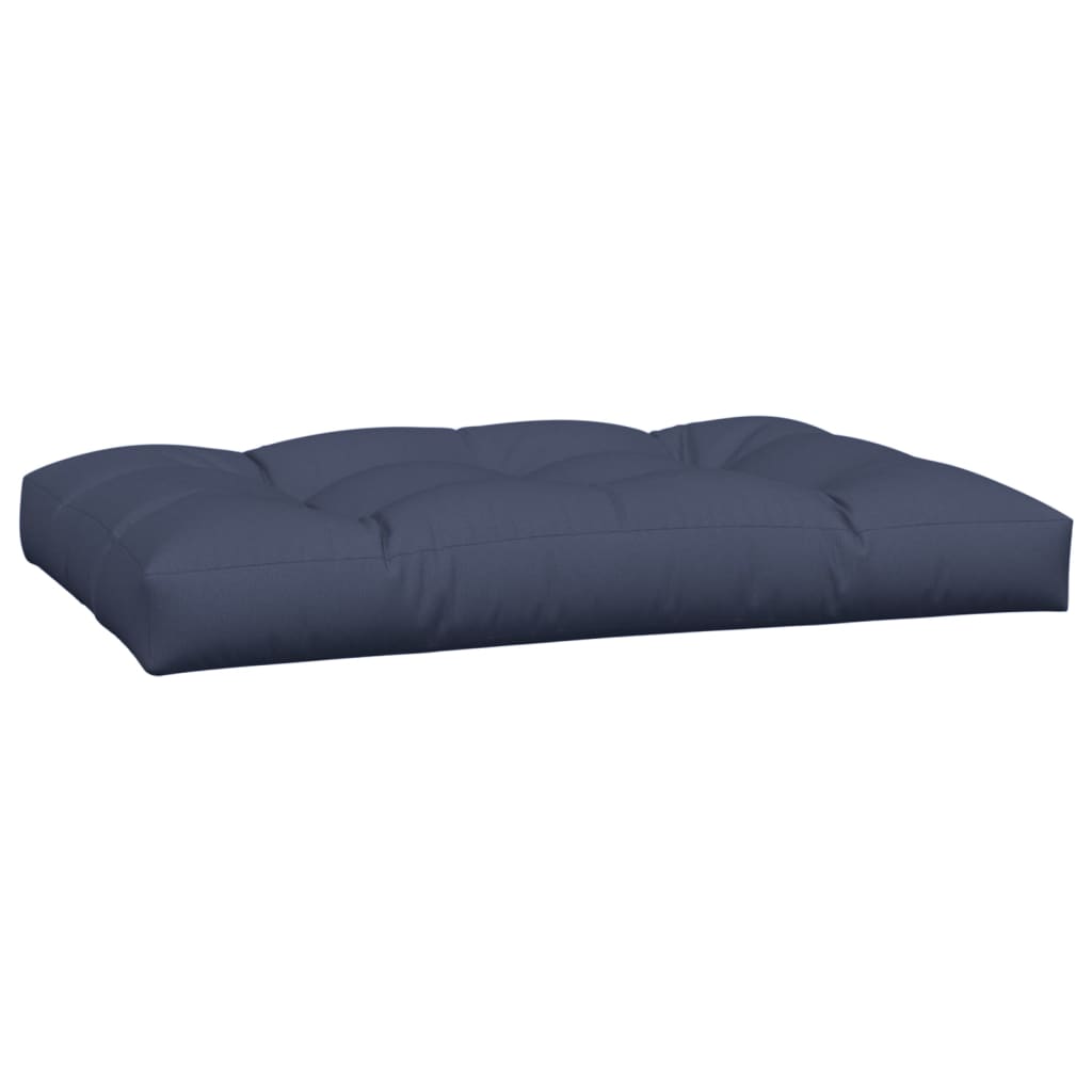 vidaXL Palettenkissen 5 Stk. Marineblau Stoff