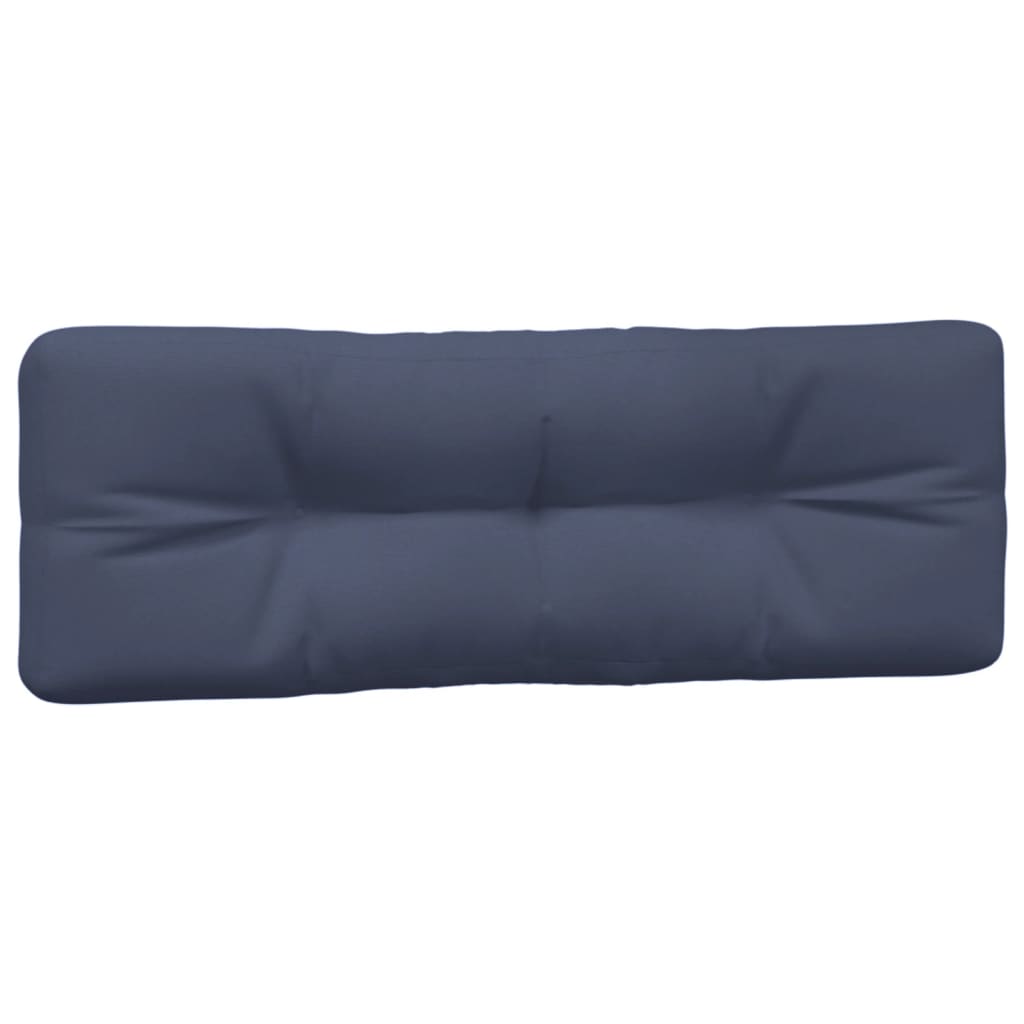 vidaXL Palettenkissen 7 Stk. Marineblau Stoff