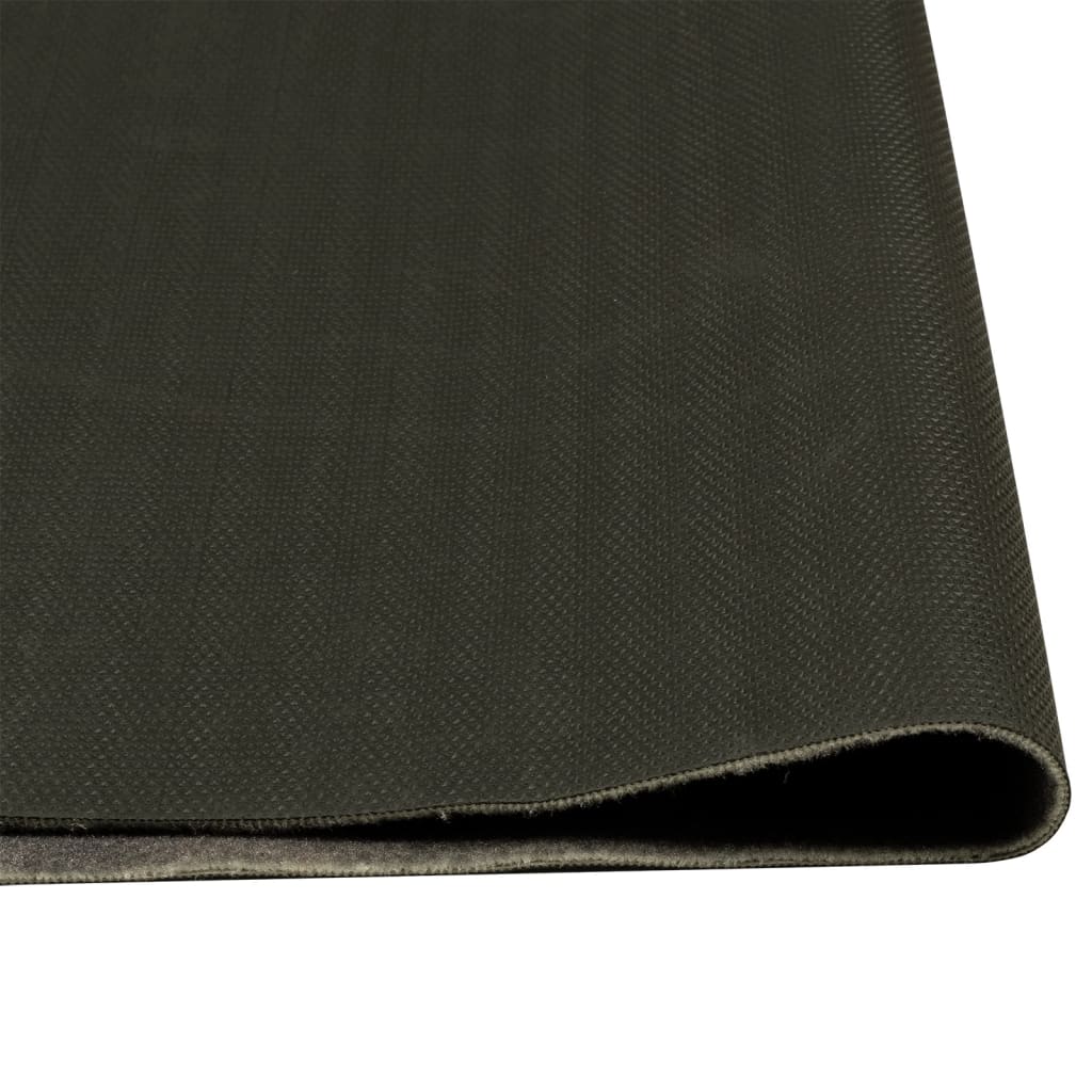vidaXL Küchenteppich Waschbar Weinflasche 45x150 cm Samt