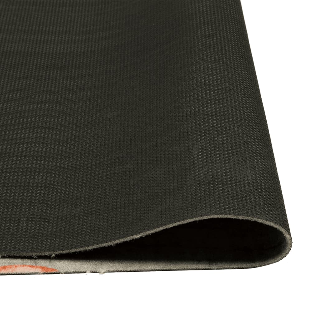 vidaXL Küchenteppich Waschbar Tomaten 45x150 cm Samt