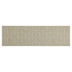 vidaXL Küchenteppich Waschbar Blätter 45x150 cm Samt