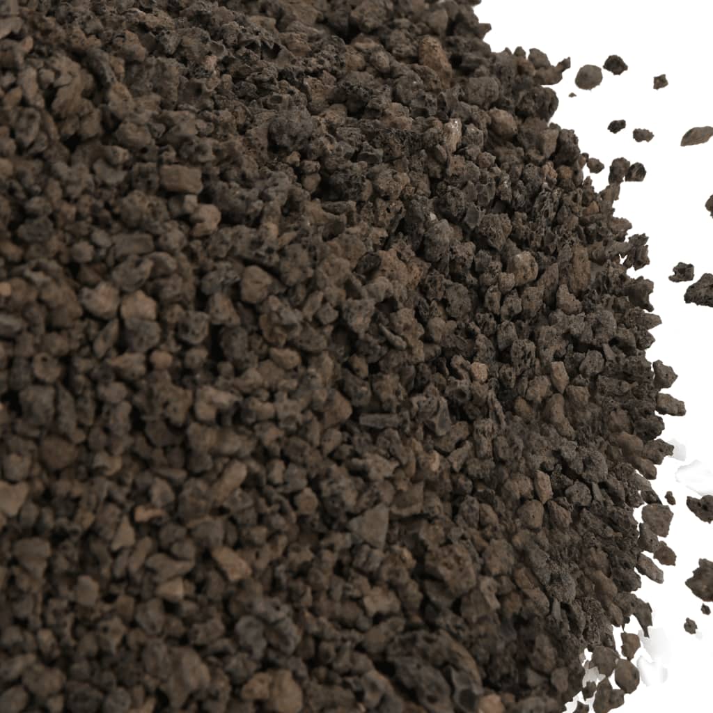 vidaXL Aquariensand 10 kg Schwarz 0,2-2 mm