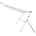 vidaXL T-Top-Beschattungsverlängerung Weiß 174x205x (115-194) cm