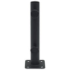 vidaXL Sonnenschirmständer für Ø32/34/38 mm Mast Mattschwarz Stahl