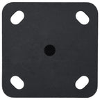 vidaXL Sonnenschirmständer für Ø32/34/38 mm Mast Mattschwarz Stahl