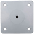 vidaXL Sonnenschirmständer für Ø38/48 mm Mast Silbern Stahl