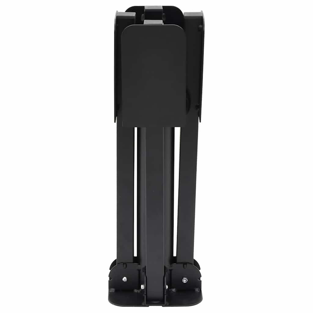 vidaXL Klappständer für Sonnenschirm Ø38/48 mm Mast Schwarz Stahl