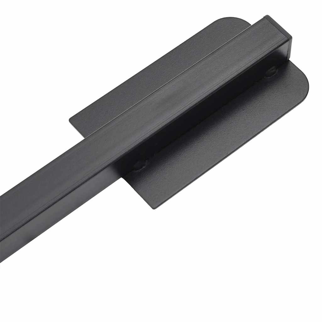 vidaXL Klappständer für Sonnenschirm Ø38/48 mm Mast Schwarz Stahl