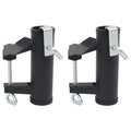 vidaXL Sonnenschirmhalter für Balkon 2 Stk. 25-38 mm Stahl