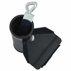 vidaXL Sonnenschirmhalter für Balkon 2 Stk. 25-38 mm Stahl