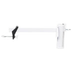 vidaXL Sonnenschirmhalter für Balkon Weiß 38 mm Stahl