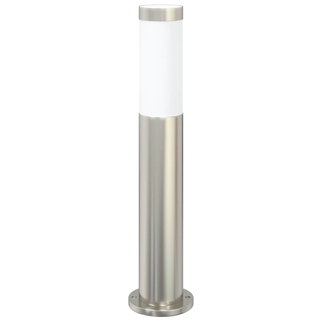 vidaXL Pollerleuchte 50 cm Edelstahl IP44