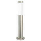 vidaXL Pollerleuchte 50 cm Edelstahl IP44