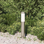 vidaXL Pollerleuchte 50 cm Edelstahl IP44