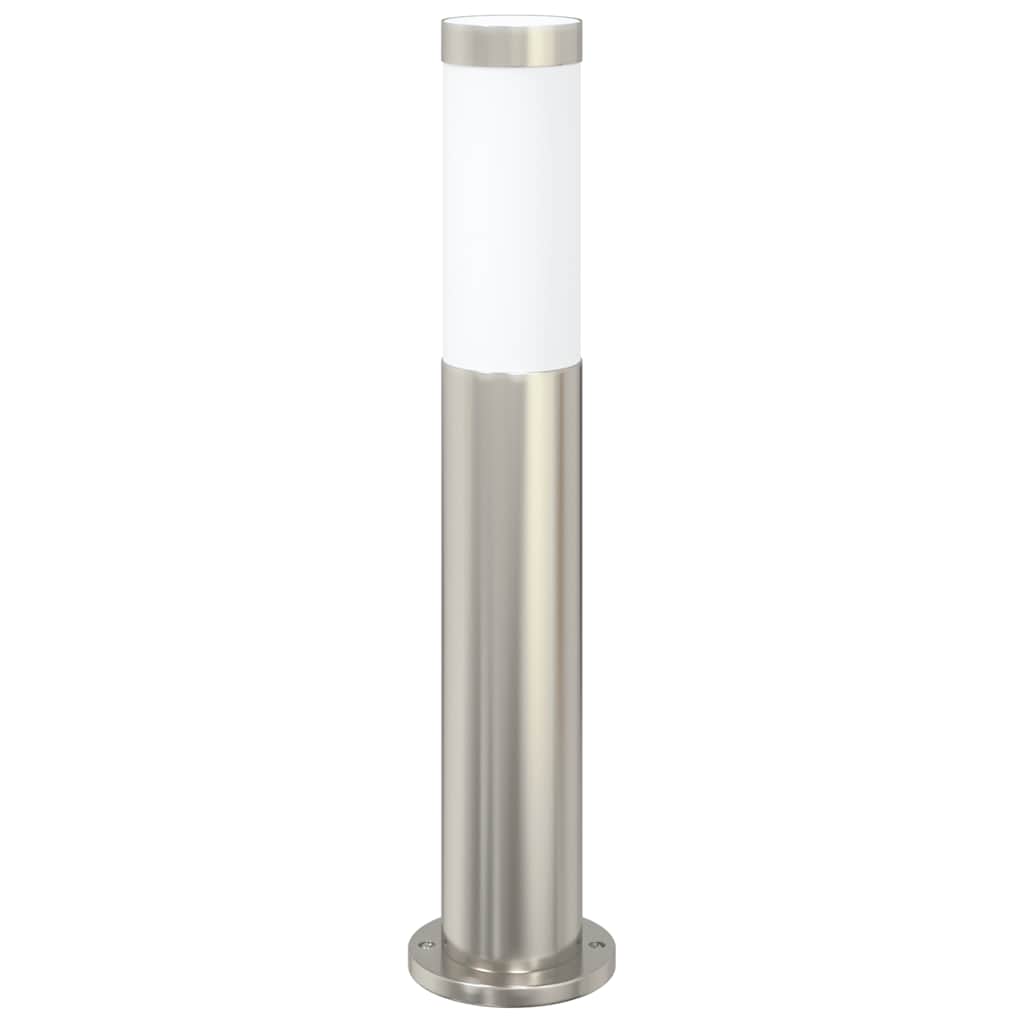 vidaXL Pollerleuchte 50 cm Edelstahl IP44