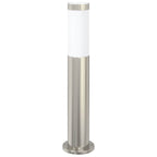 vidaXL Pollerleuchte 50 cm Edelstahl IP44