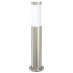 vidaXL Pollerleuchte 50 cm Edelstahl IP44