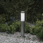 vidaXL Pollerleuchte 50 cm Edelstahl IP44