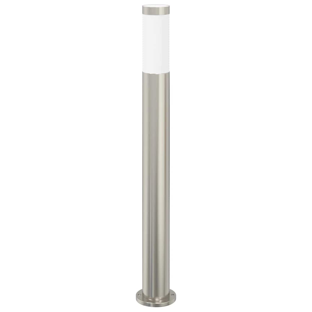 vidaXL Pollerleuchten 3er 80 cm Edelstahl IP44
