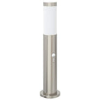 vidaXL Pollerleuchte mit Sensor 50 cm Edelstahl IP44