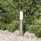 vidaXL Pollerleuchte mit Sensor 50 cm Edelstahl IP44