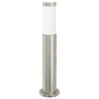 vidaXL Pollerleuchte mit Sensor 50 cm Edelstahl IP44